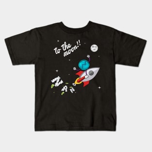 NANO to the Moon !!! Kids T-Shirt